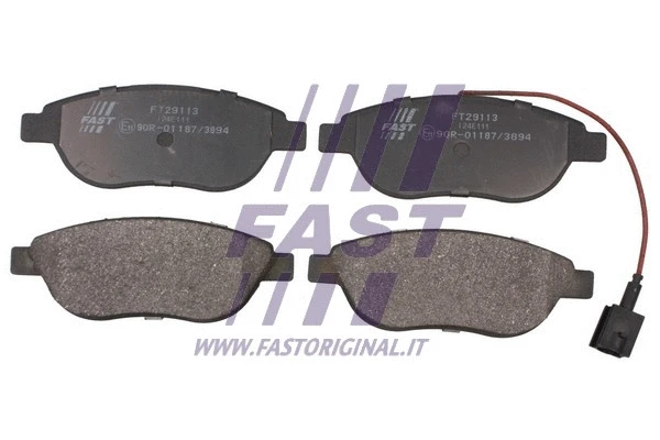 FAST fékbetétkészlet, tárcsafék - FT29113 - TothCarparts