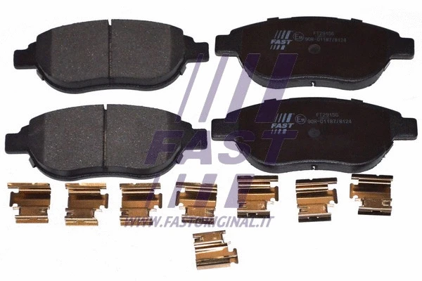 FAST fékbetétkészlet, tárcsafék - FT29156 - TothCarparts