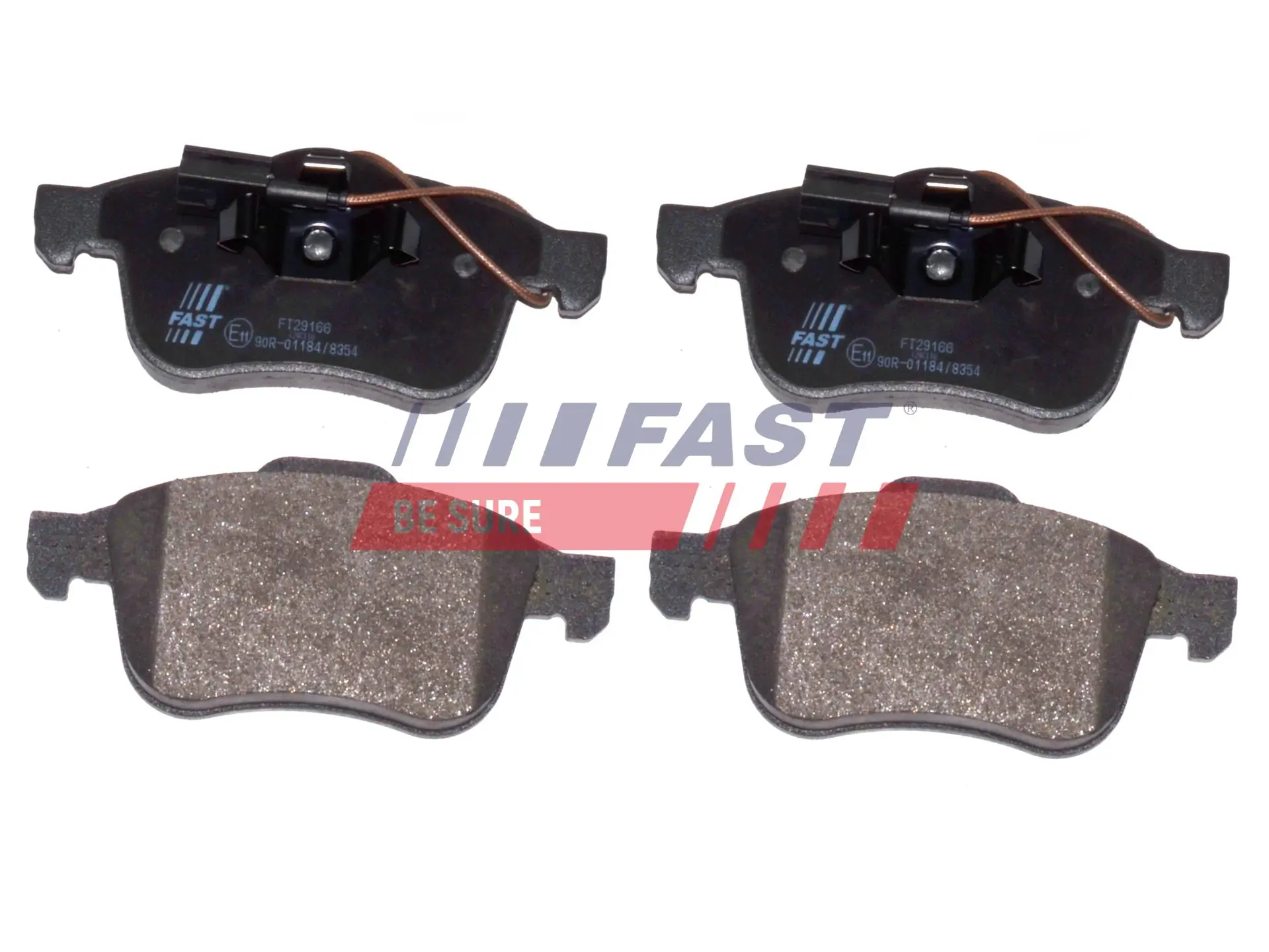 FAST fékbetétkészlet, tárcsafék - FT29166 - TothCarparts
