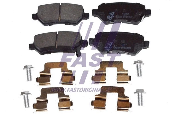 FAST fékbetétkészlet, tárcsafék - FT29524 - TothCarparts