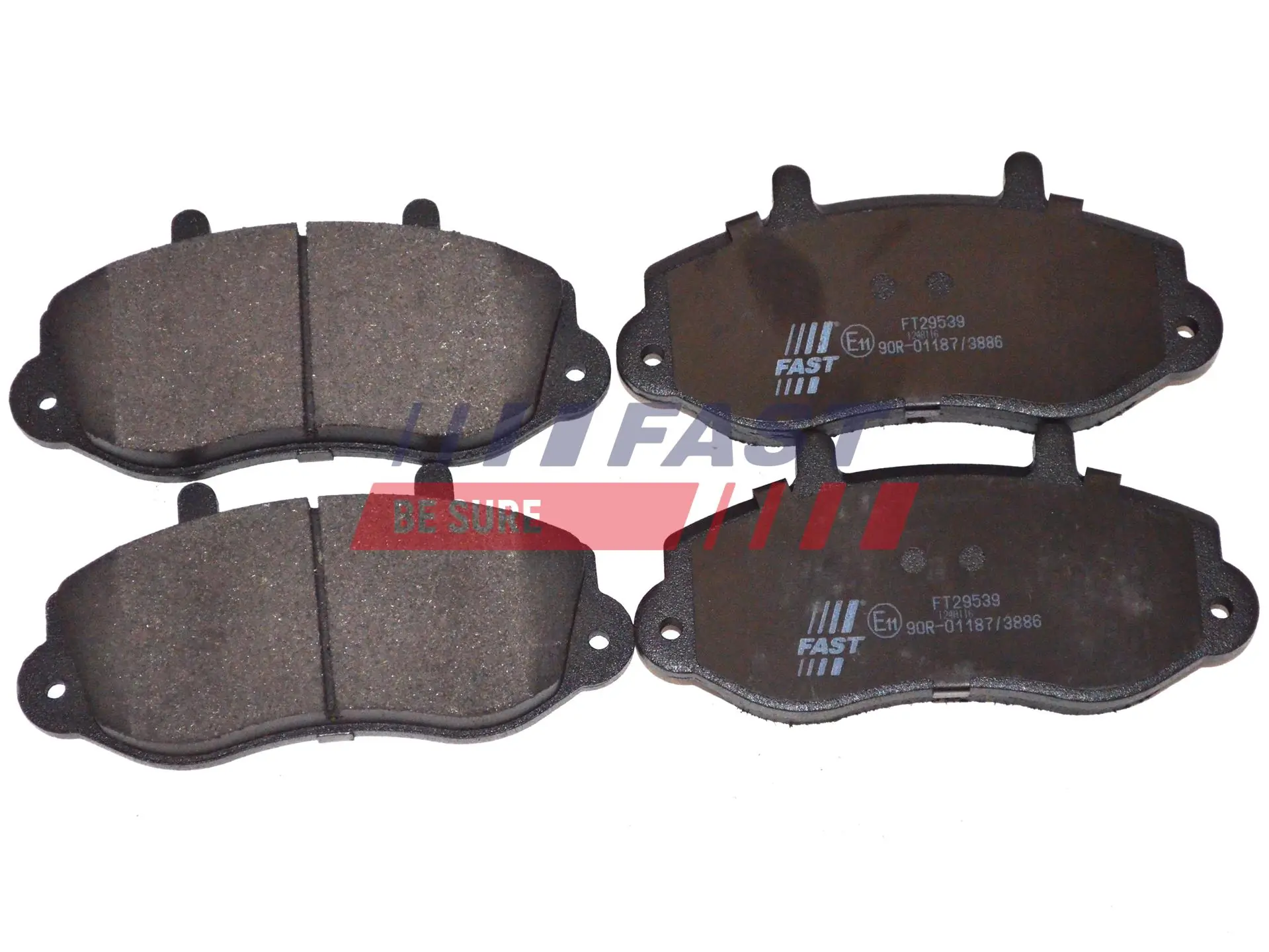 FAST fékbetétkészlet, tárcsafék - FT29539 - TothCarparts