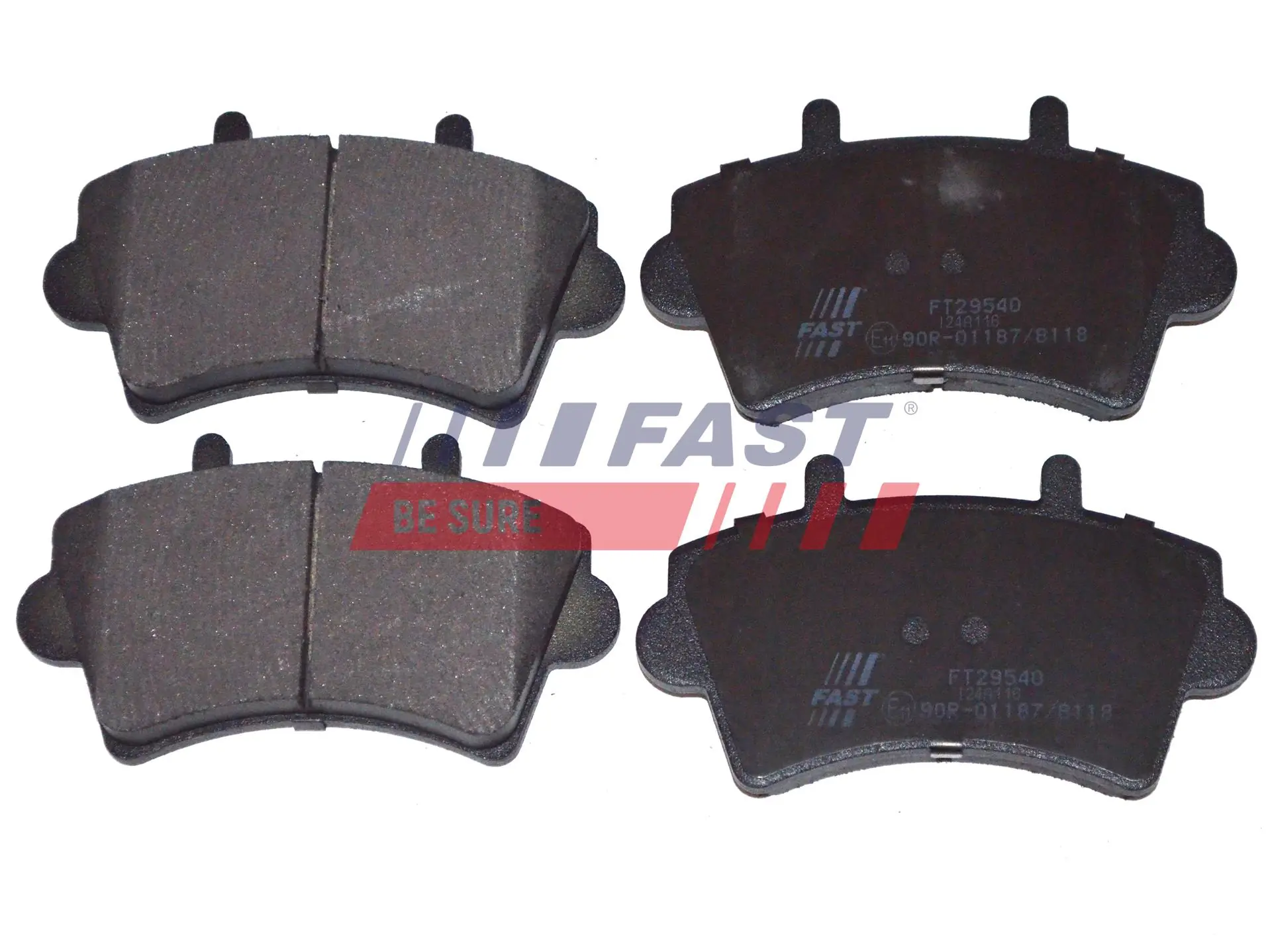 FAST fékbetétkészlet, tárcsafék - FT29540 - TothCarparts