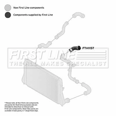 FIRST LINE Töltőlevegő cső - FTH1157 - TothCarparts