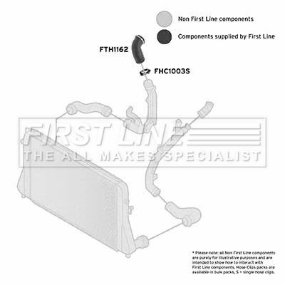 FIRST LINE Töltőlevegő cső - FTH1162 - TothCarparts
