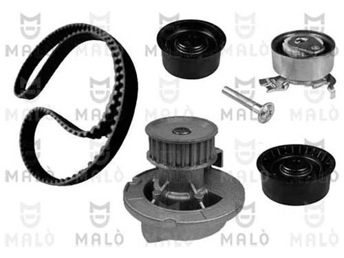 AKRON-MALÒ Vízpumpa + fogasszíj készlet - 1555042 - TothCarparts