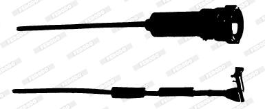 FERODO figyelmezető kontaktus, fékbetétkopás - FWI211 - TothCarparts