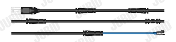 JURID figyelmezető kontaktus, fékbetétkopás - FWI412 - TothCarparts