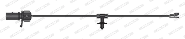 FERODO figyelmezető kontaktus, fékbetétkopás - FWI452 - TothCarparts