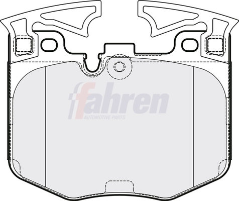 Fahren fékbetétkészlet, tárcsafék - FBP3854 - TothCarparts