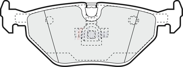 Fahren fékbetétkészlet, tárcsafék - FBP3008 - TothCarparts