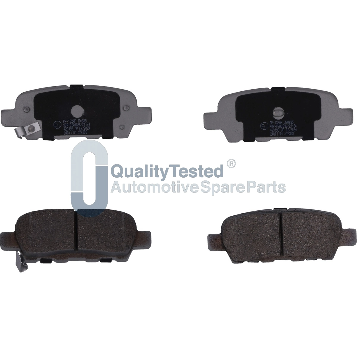 JAPANPARTS fékbetétkészlet, tárcsafék - PP132JM - TothCarparts