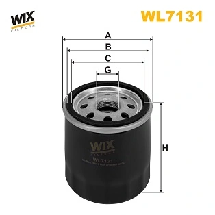 ANDEL olajszűrő - ANF0074 - TothCarparts