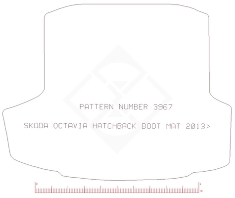 PMA Csomag-/raktér fenék - PCBM5530R - TothCarparts