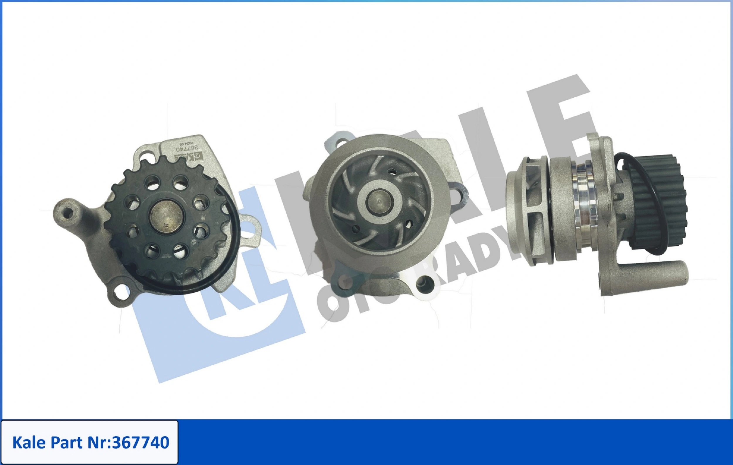 KALE OTO RADYATÖR Vízszivattyú, motorhűtés - 367740 - TothCarparts