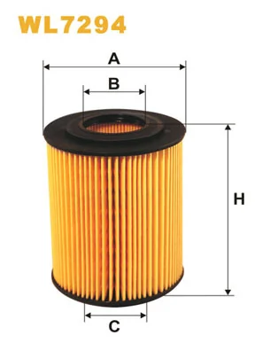 ANDEL olajszűrő - ANF0018 - TothCarparts