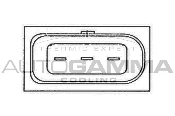 AUTOGAMMA ventilátor, motorhűtés - GA200441 - TothCarparts