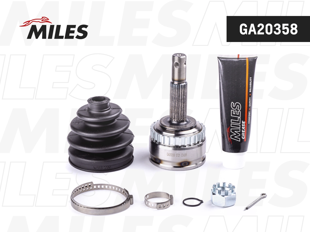 MILES csuklókészlet, hajtótengely - GA20358 - TothCarparts