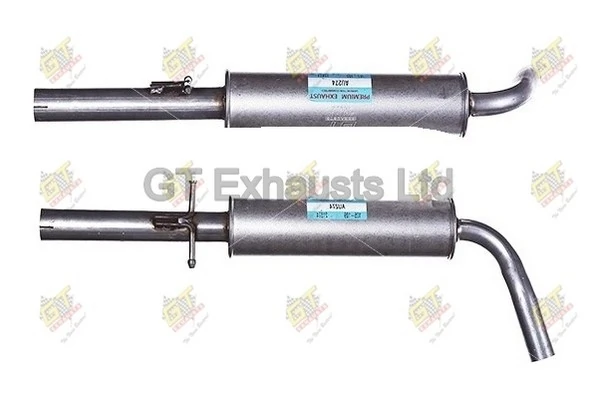 GT Exhausts középső hangtompító - GAU274 - TothCarparts