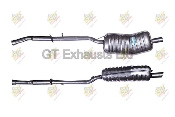 GT Exhausts hátsó hangtompító - GBM307 - TothCarparts