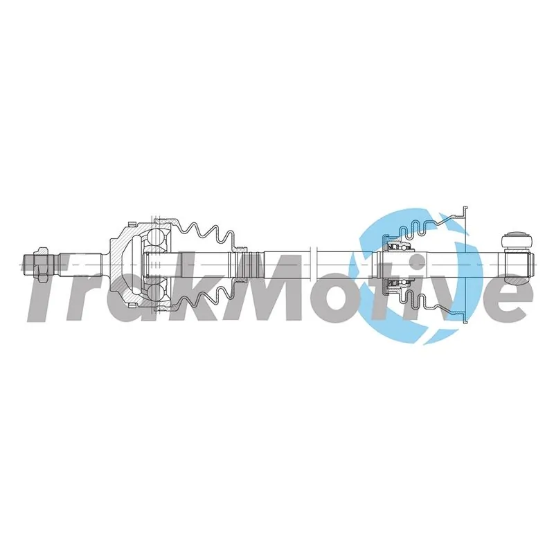 AUTOTEAM hajtótengely - G302278 - TothCarparts