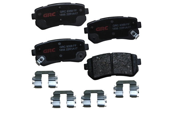 GRC - Ultra Brakes fékbetétkészlet, tárcsafék - GCD1856 - TothCarparts