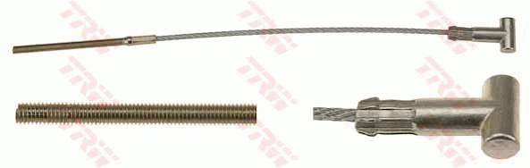 TRW huzal, rögzítőfék - GCH2095 - TothCarparts