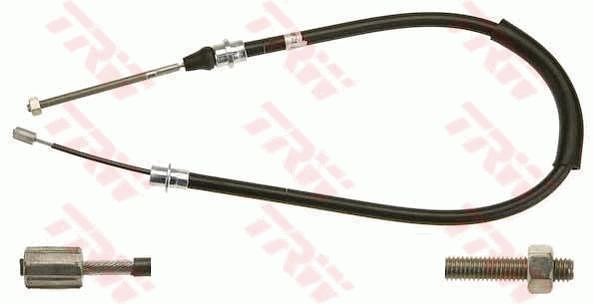 TRW huzal, rögzítőfék - GCH2566 - TothCarparts