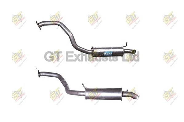 GT Exhausts hátsó hangtompító - GCL281 - TothCarparts