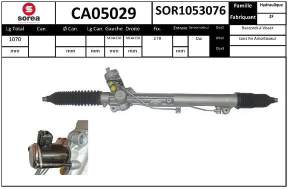 SERA kormánygép - CA05029 - TothCarparts