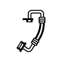NRF kis-/nagynyomású cső, klímaberendezés - 400040 - TothCarparts