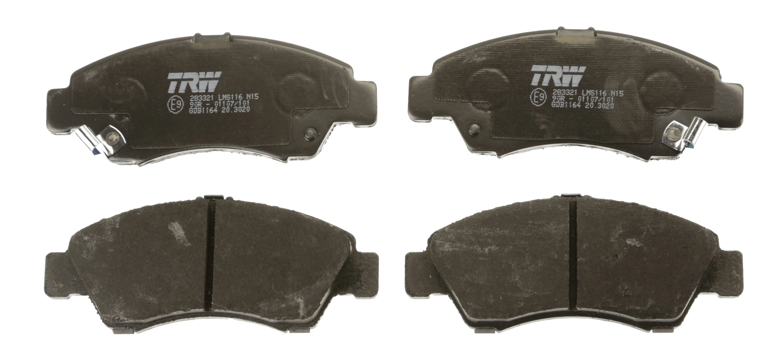 TRW fékbetétkészlet, tárcsafék - GDB1164 - TothCarparts