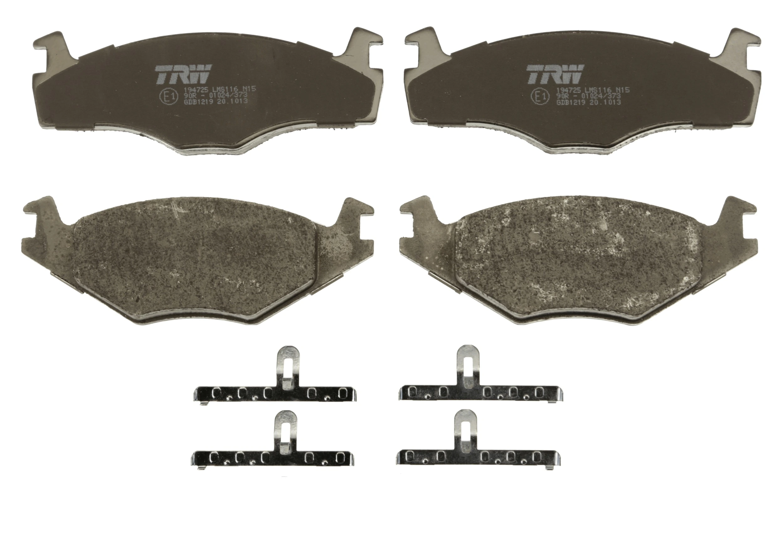 TRW fékbetétkészlet, tárcsafék - GDB1219 - TothCarparts