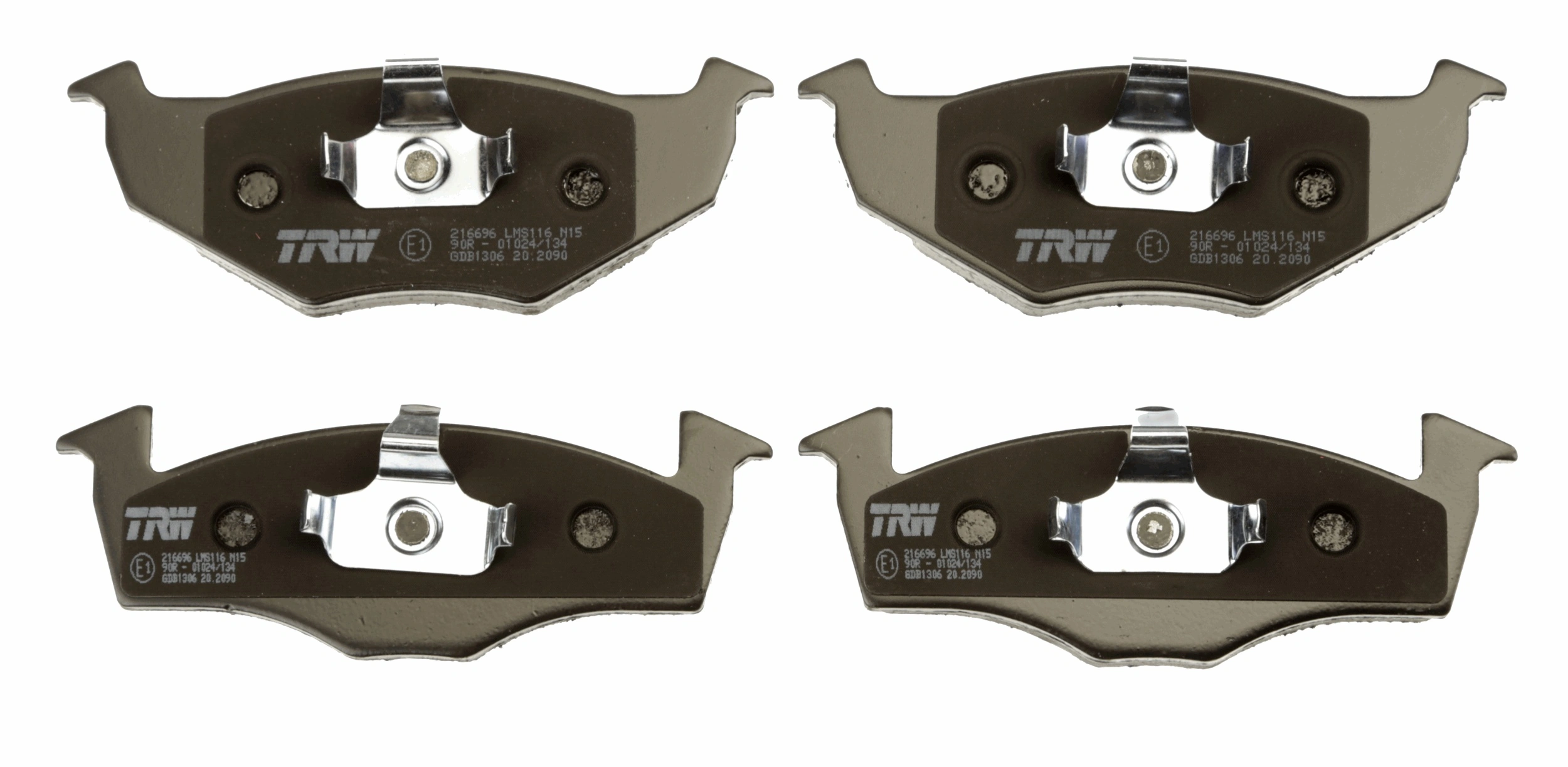 TRW fékbetétkészlet, tárcsafék - GDB1306 - TothCarparts