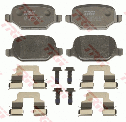 TRW fékbetétkészlet, tárcsafék - GDB1396 - TothCarparts