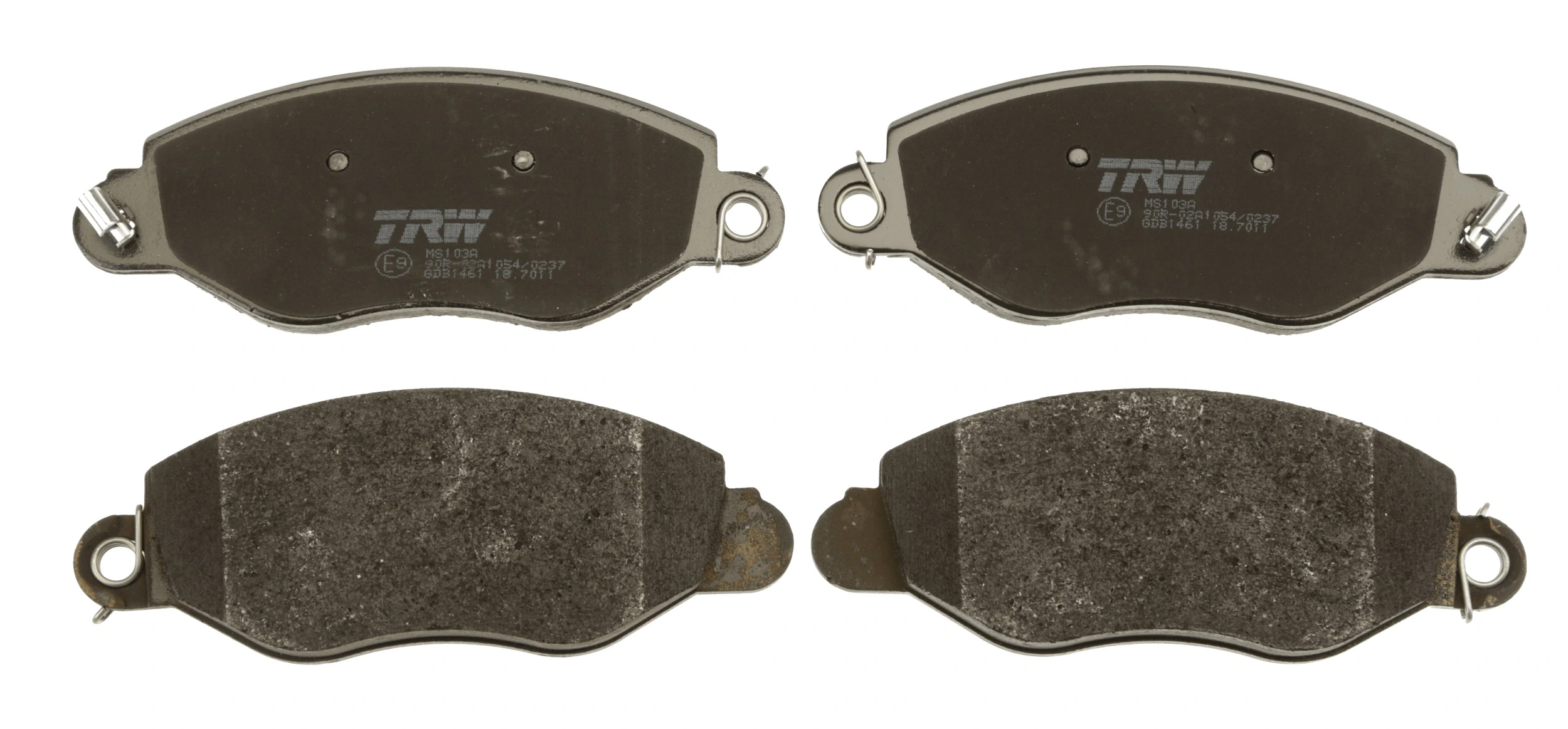 TRW fékbetétkészlet, tárcsafék - GDB1461 - TothCarparts