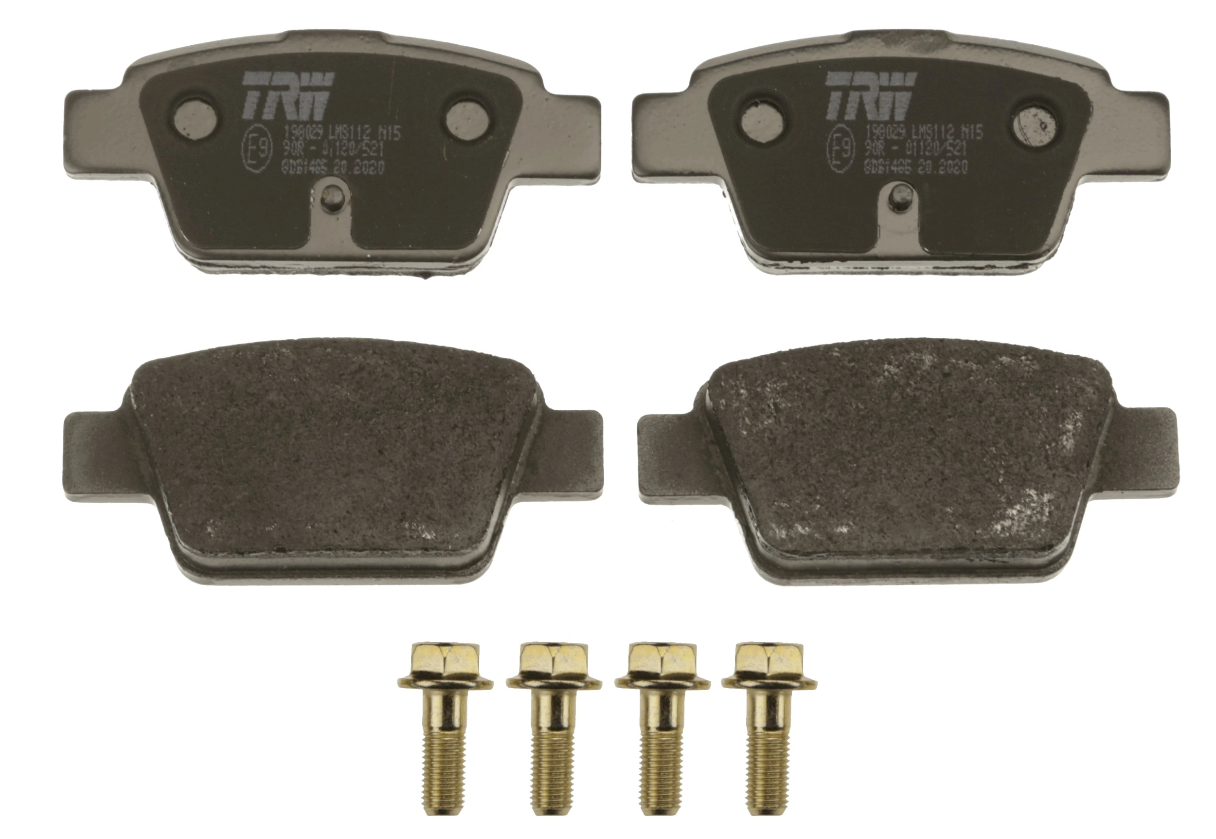 TRW fékbetétkészlet, tárcsafék - GDB1485 - TothCarparts