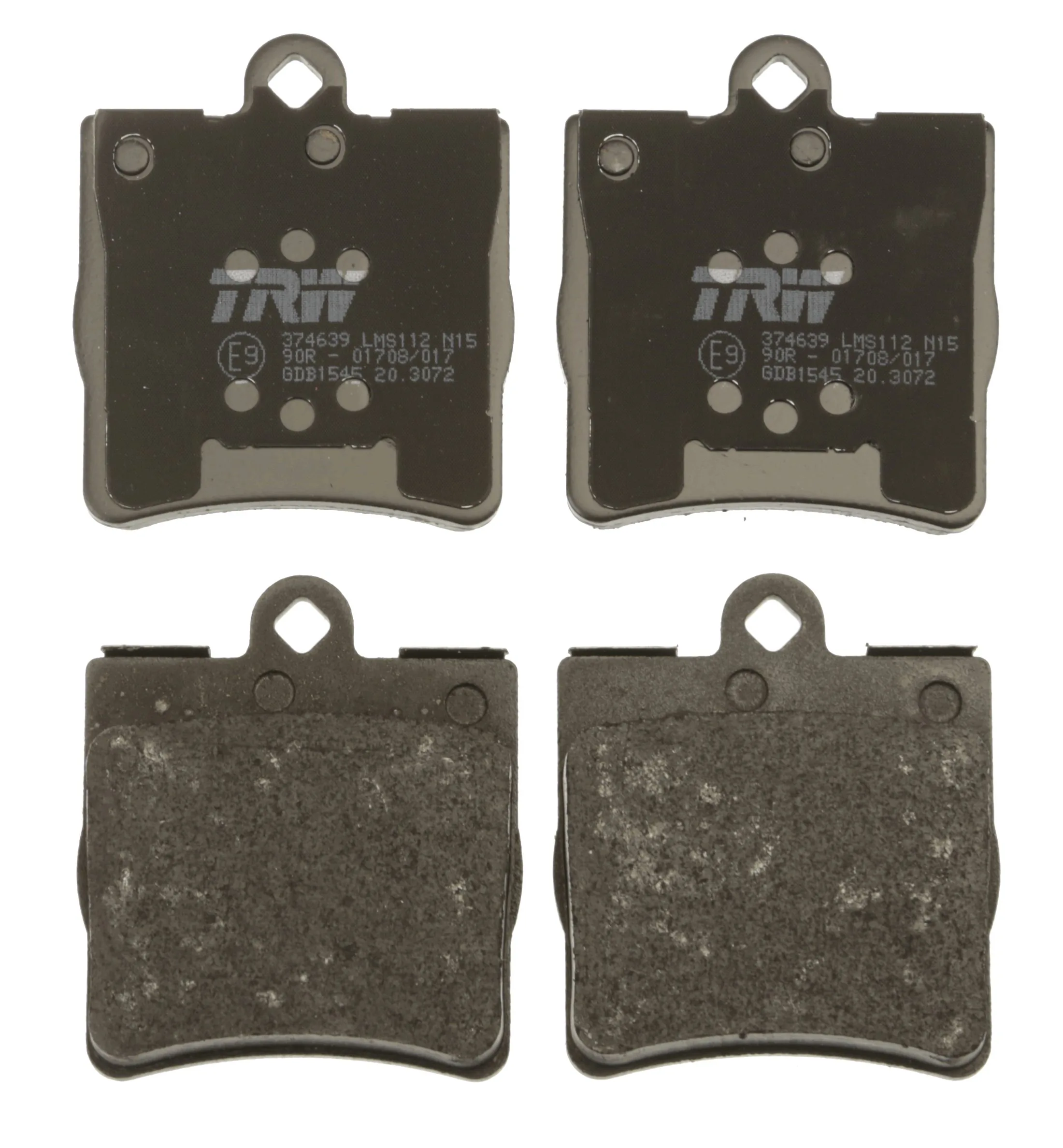 TRW fékbetétkészlet, tárcsafék - GDB1545 - TothCarparts