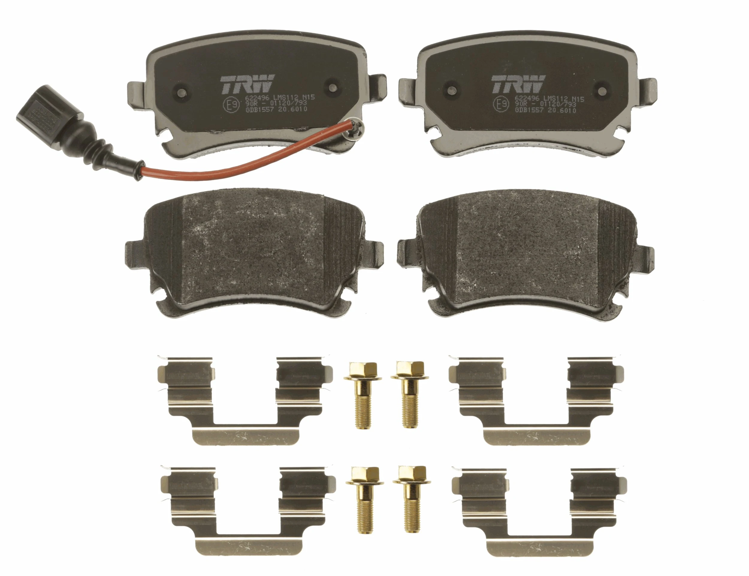 TRW fékbetétkészlet, tárcsafék - GDB1557 - TothCarparts
