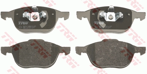TRW fékbetétkészlet, tárcsafék - GDB1583DT - TothCarparts