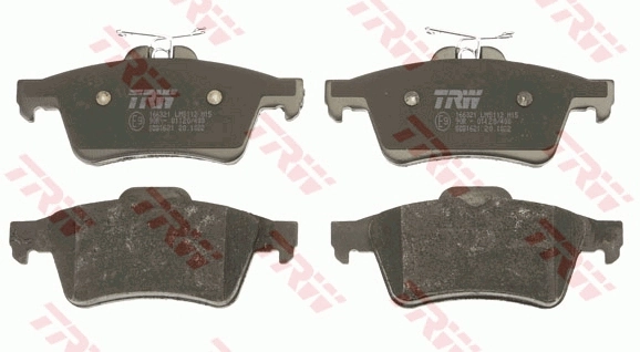 TRW fékbetétkészlet, tárcsafék - GDB1621AT - TothCarparts