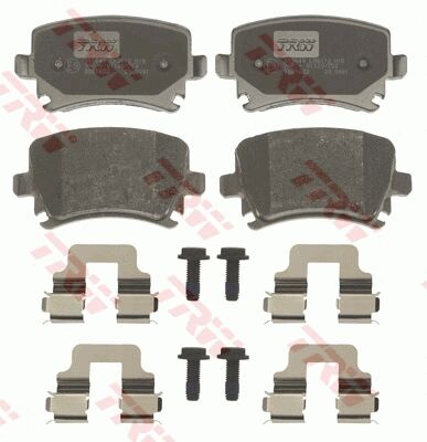 TRW fékbetétkészlet, tárcsafék - GDB1622 - TothCarparts