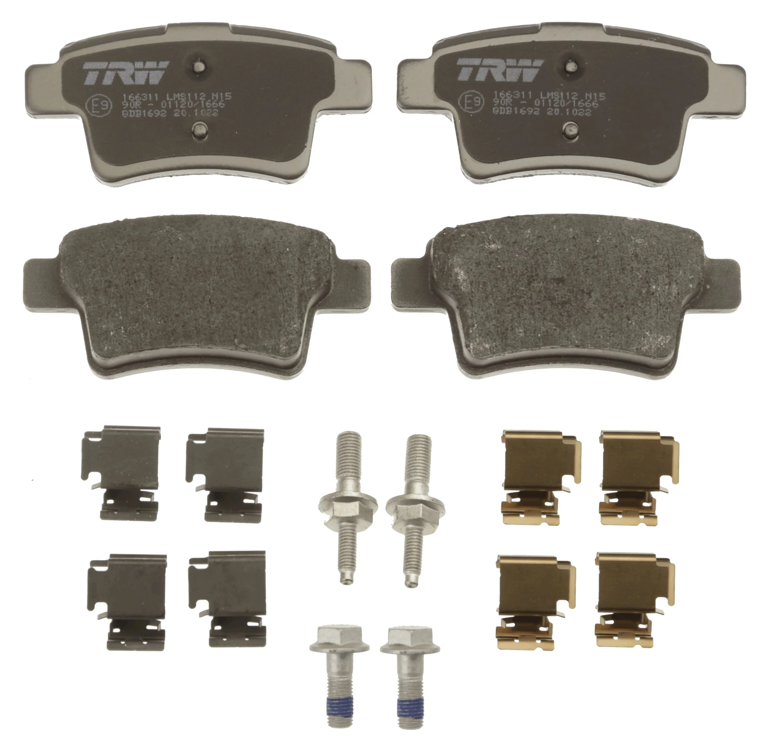 TRW fékbetétkészlet, tárcsafék - GDB1692 - TothCarparts