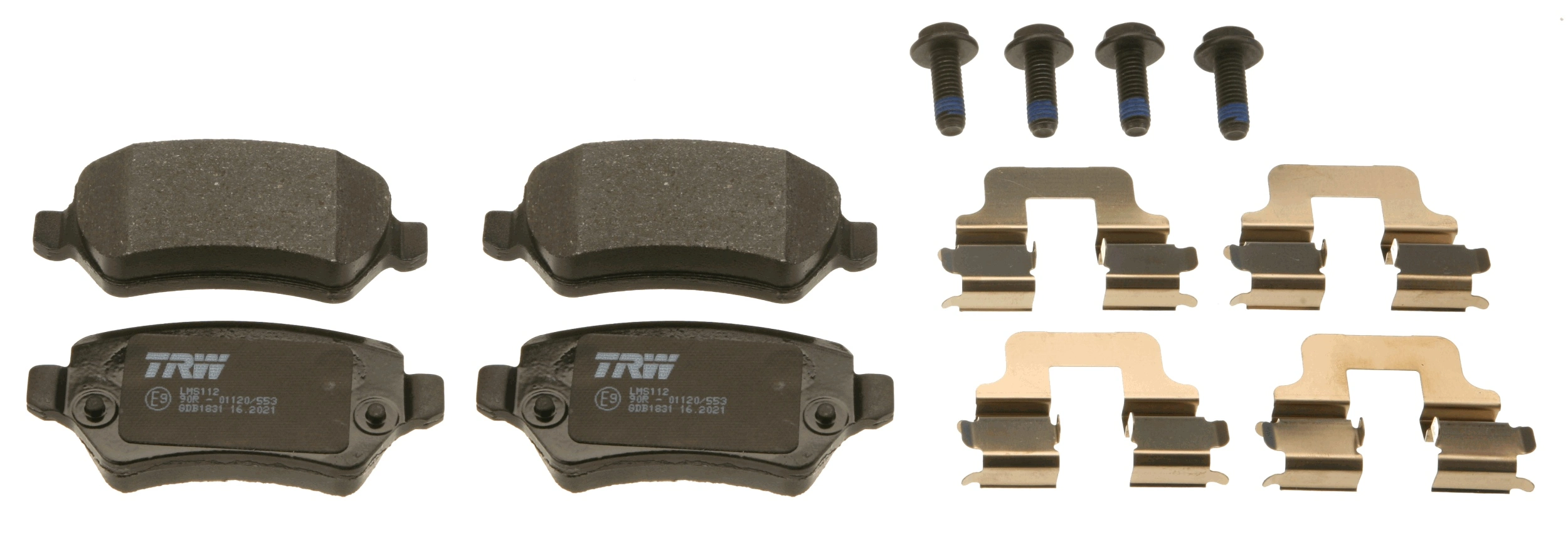 TRW fékbetétkészlet, tárcsafék - GDB1831 - TothCarparts