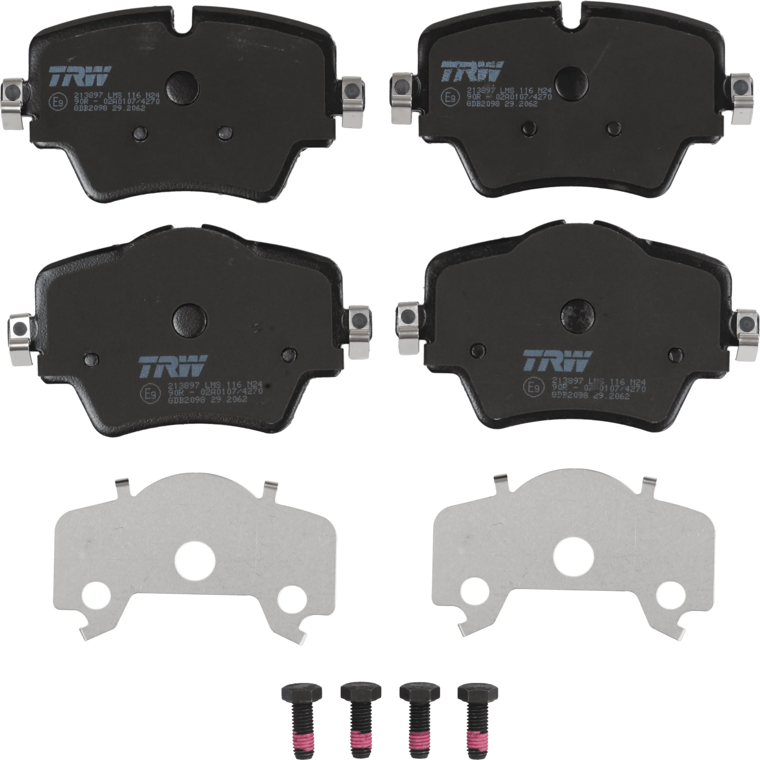 TRW fékbetétkészlet, tárcsafék - GDB2098 - TothCarparts