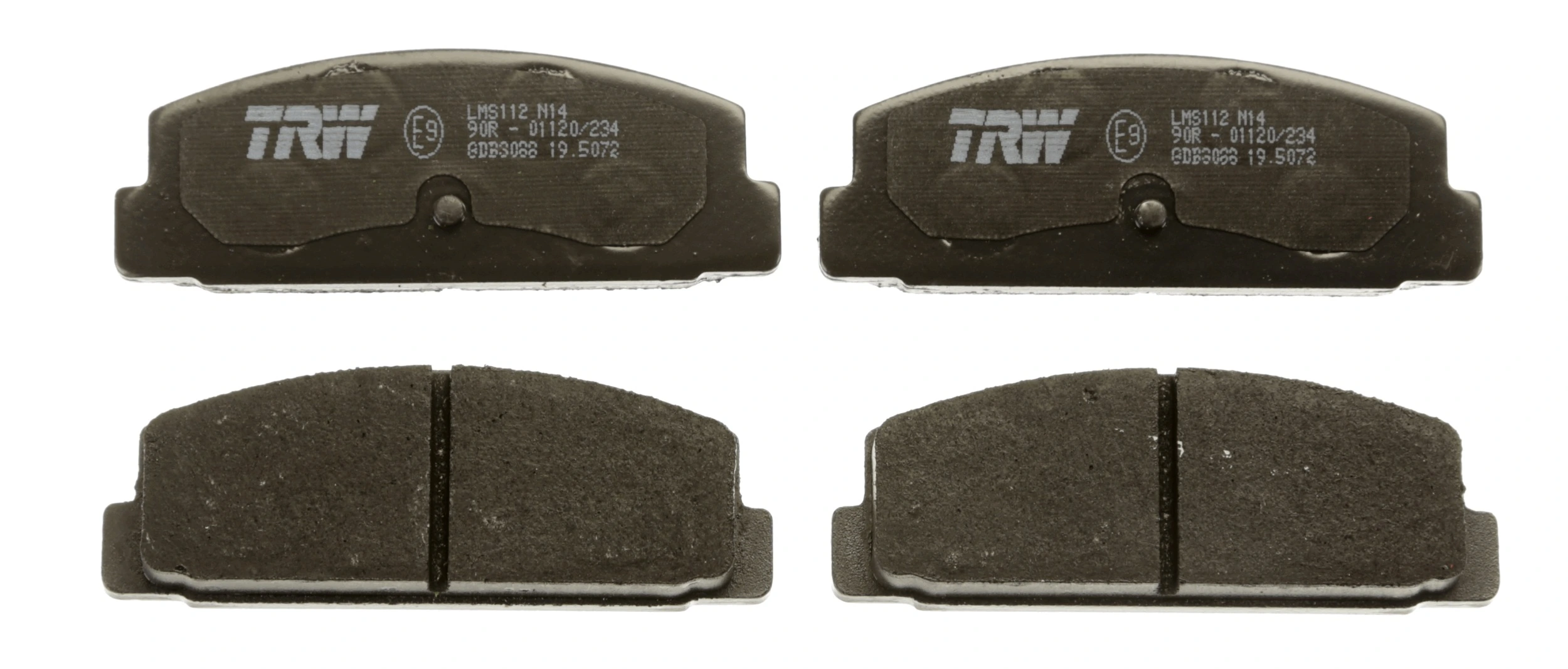TRW fékbetétkészlet, tárcsafék - GDB3088 - TothCarparts