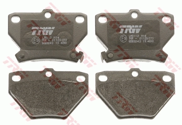 TRW fékbetétkészlet, tárcsafék - GDB3243AT - TothCarparts