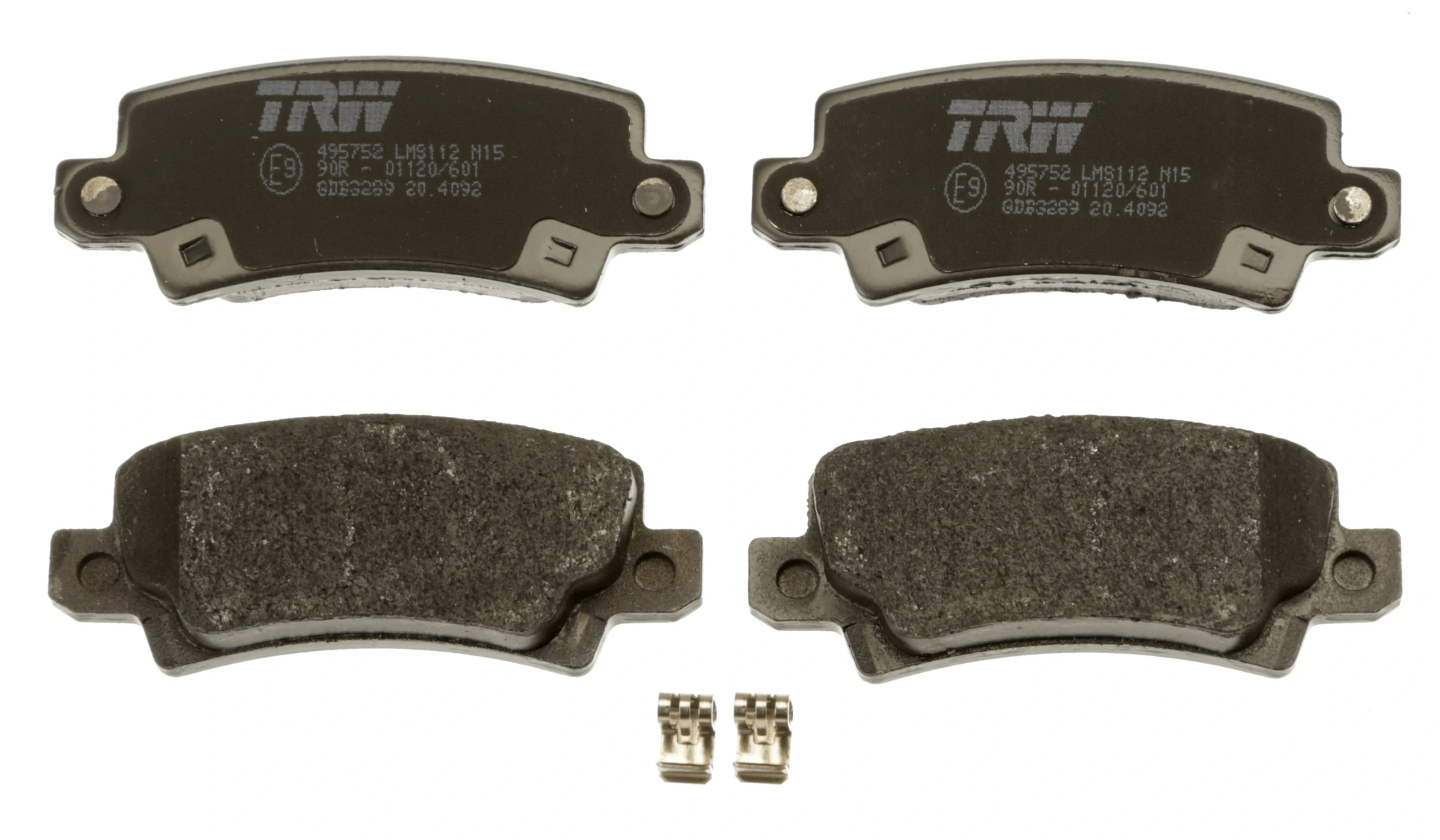 TRW fékbetétkészlet, tárcsafék - GDB3289 - TothCarparts