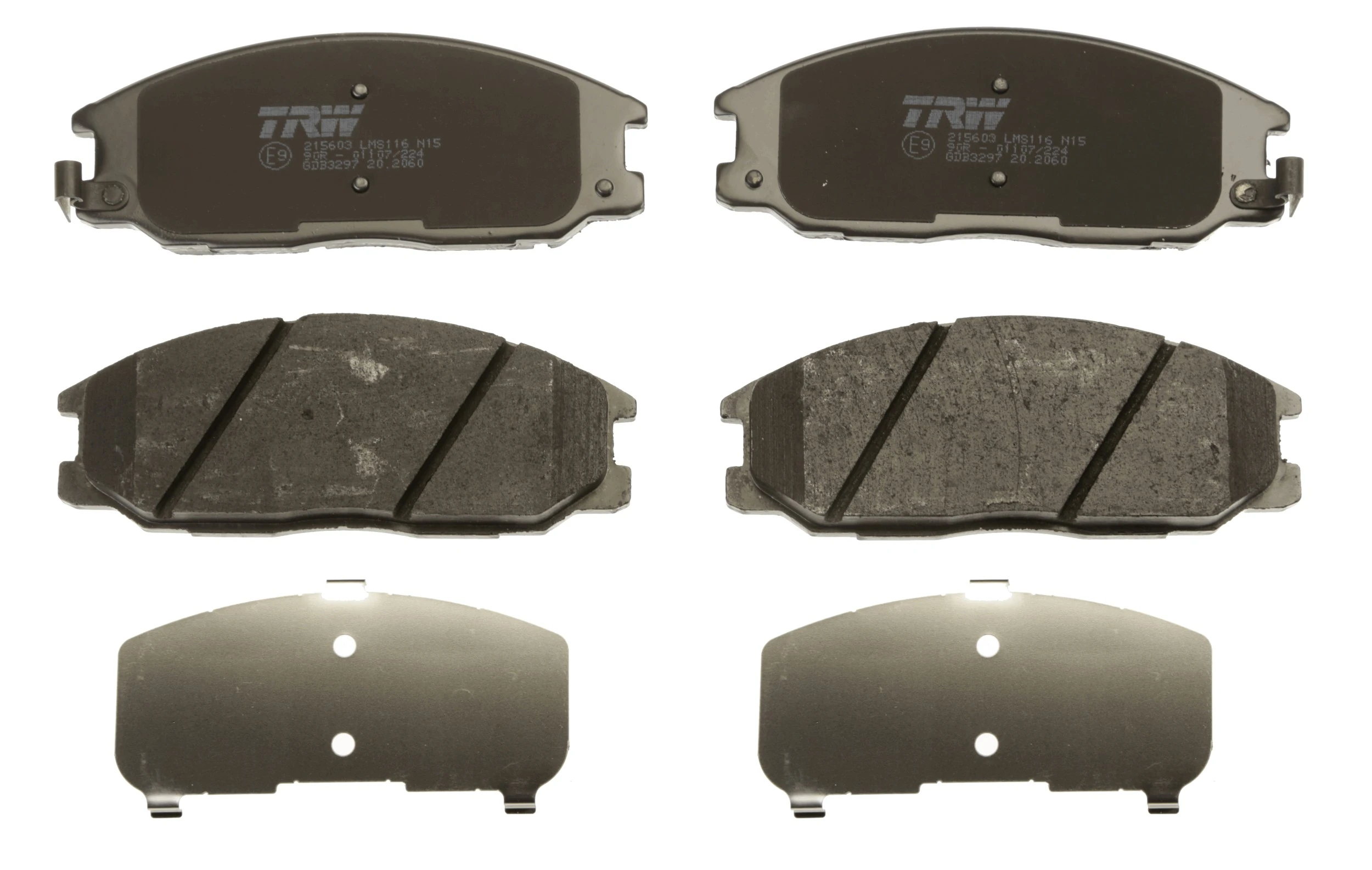 TRW fékbetétkészlet, tárcsafék - GDB3297 - TothCarparts