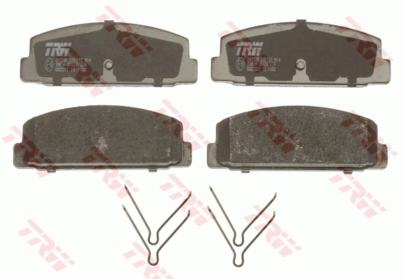 TRW fékbetétkészlet, tárcsafék - GDB3311DT - TothCarparts