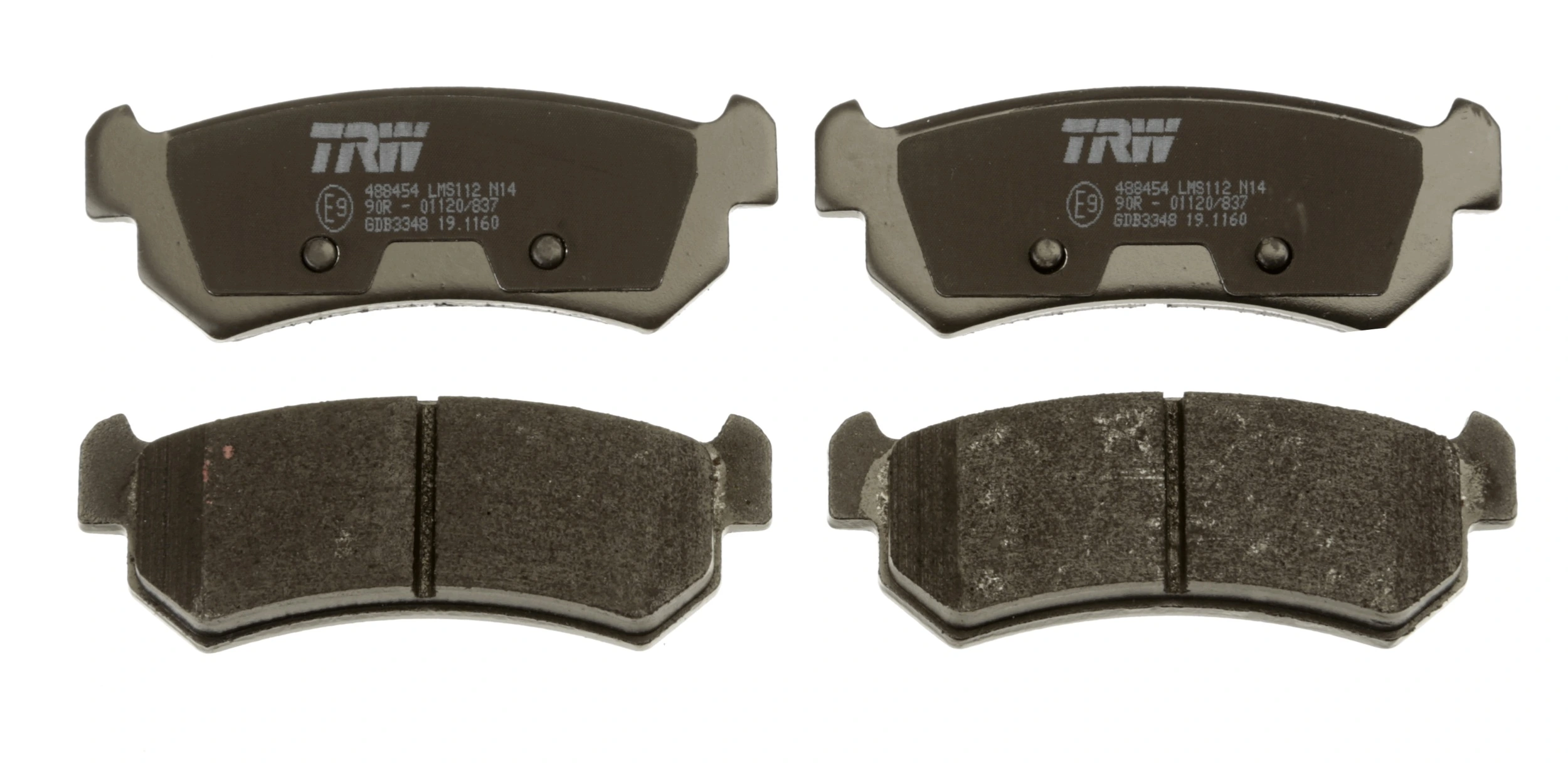 TRW fékbetétkészlet, tárcsafék - GDB3348 - TothCarparts